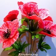 Мак цветной 7 цветков