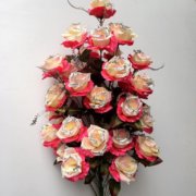 Роза куст с серебром