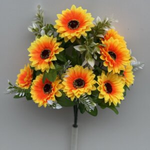 Соняшник декоративний не прес. 24-532 Ø 9см.