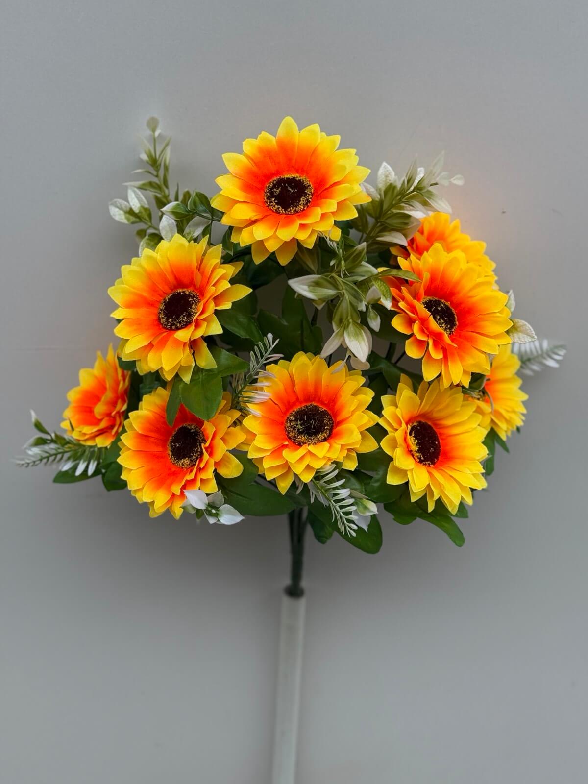 Соняшник декоративний не прес. 24-532  Ø 9см.